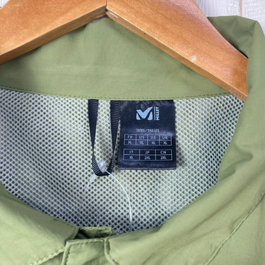 【Men's XL グリーン系】 Millet ( ミレー ) ブリーズバリヤー シャツジャケット Breathebarrier Shirt Jacket ナイロン ウェア トップス インナー シャツ ロングスリーブシャツ 化繊 z00056475  化繊 ロングスリ