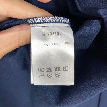 【男款 XS 藏青色系】 Millet ( 米勒 ) Breeze Mesh Long Sleeve Shirt ポリエステル ウェア トップス 内衣 衬衫 长袖衬衫 化纤 z00059263