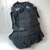 均码黑色 1996 年 Gregory Day 半包（黑色） - 停产型号，难以找到（蓝色标签，旧标签） - 尼龙收纳背包，容量：30L-54L