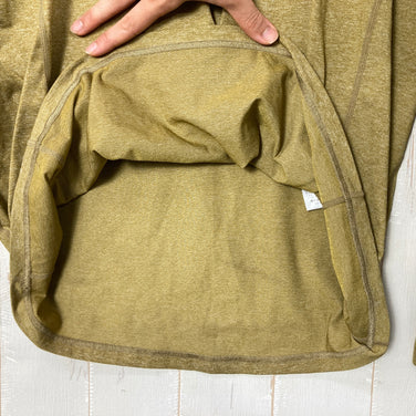 【Men's M ベージュ系】 Teton Bros ( ティートンブロス ) ベイパー ロングスリーブ Vapor L/S 吸水速乾 ストレッチ サムホール ポリエステル ウェア トップス インナー シャツ ロングスリーブTシャツ クルーネック 化繊 z00060