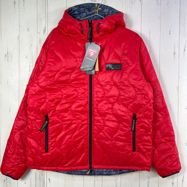 【Men's L レッド系】 Wildthings ( ワイルドシングス ) リバーシブル ビレイ ジャケット Reversible Belay Jacket WT24120SK RED× CLIMBER z00056189 RED× CLIMBER 化繊インサレ