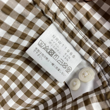 【Women's M ブラウン系】 The North Face ( ザ・ノースフェイス ) ロングスリーブ ヒデンバリー シャツ L/S Hidden Valley Shirt NRW11966 Asian Women's  化繊 ロングスリーブシャツ インナー シャ