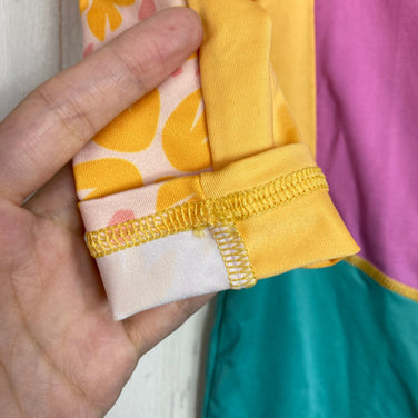 【Baby's 3T オレンジ系】 2020 Patagonia ( パタゴニア ) スイム ロンパース Swim Romper MBPI ナイロン ウェア トップス インナー シャツ ロングスリーブシャツ 化繊 z00058083 MBPI 化繊 ロングスリーブシャツ