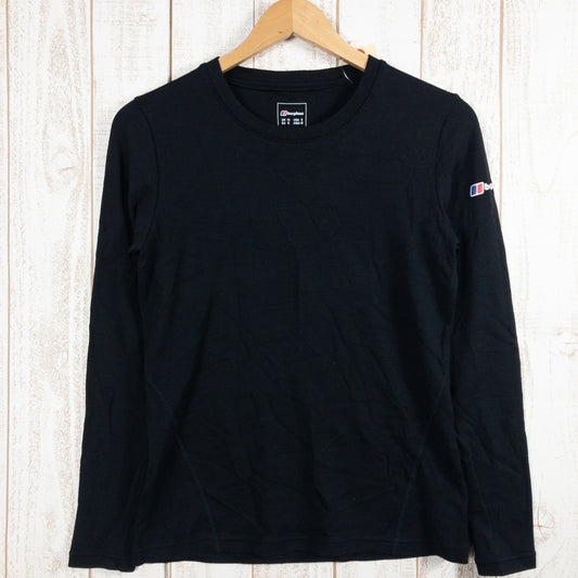 【Women's 10 ブラック系】 Berghaus ( バーグハウス ) ロングスリーブ クルー 250 メリノウール Long Sleeve 250 Merino Wool メリノウール J1014 Women's  ロングスリーブTシャツ クルーネック インナー