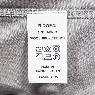 【Men's M グレー系】 Ridge Mountain Gear ( リッジマウンテンギア ) アンワインド メリノ ティー ロングスリーブ Unwind Merino Tee Long Sleeve Warm Pebble メリノウール ウェア トップス イ - 【公式】2ndGEAR（セカンドギア）Webショップ【登山用品・アウトドア用品専門 買取販売店】