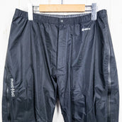 【Men's S ブラック系】 Montbell ( モンベル ) ストーム クルーザー フル ジップ パンツ Storm Cruiser Full Zip Pants ナイロン ウェア ボトムス ロングパンツ レインシェル GORE-TEX-3L ( ゴアテックス