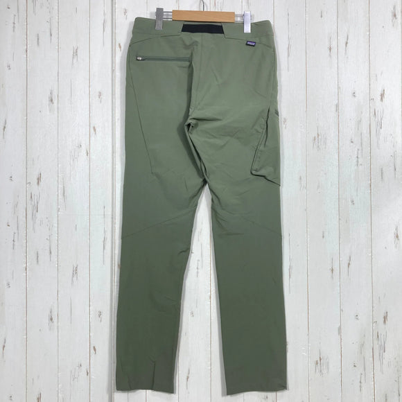 【Men's 31 グリーン系】 2018 Patagonia ( パタゴニア ) コージー パイク パンツ Cozy Pike Pants INDG ナイロン ウェア ボトムス ロングパンツ ソフトシェル z00058724 INDG ソフトシェル ロングパンツ ボ