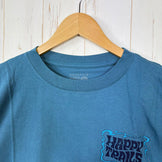 【Men's L ブルー系】 Mountain Hardwear ( マウンテンハードウェア ) ハッピー トレイルズ ショートスリーブ Happy Trails Short Sleeve OM6911 442 z00056041 442 化繊 ショートスリーブT