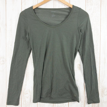 【Women's S グリーン系】 Icebreaker ( アイスブレーカー ) サイレン ロングスリーブ スウィートハート Siren Long Sleeve Sweet Heart メリノウール IUW11614 Women's ロングスリーブTシャツ クルーネ - 【公式】2ndGEAR（セカンドギア）Webショップ【登山用品・アウトドア用品専門 買取販売店】