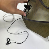 均码 Green Wanderlust Equipment Kampala 背包，橄榄色和棕色，YAMAP 独家尼龙储物袋/Sacoche 袋 (z00053600)