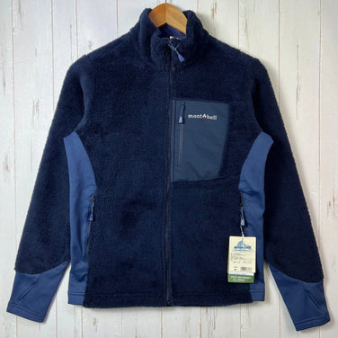 Montbell Clim Air Jacket, Women's Medium, Navy. This polyester fleece jacket is perfect for outerwear. Product code: z00054660.
