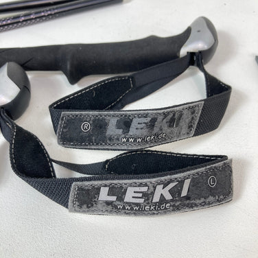 【130 ブラック系】 Leki ( レキ ) マイクロ バリオ タイタニウム 190 Micro Vario Titanium 190 アルミ ポール ストック トレッキングポール z00058394  トレッキングポール ポール ストック