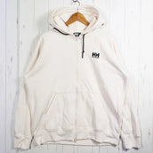 【Men's XL アイボリー系】 Helly Hansen ( ヘリーハンセン ) HHロゴフルジップスウェットフーディー HH Logo Full-zip Sweat Hoodie ポリエステル ウェア トップス インナー シャツ フーディ コットン z000525 - 【公式】2ndGEAR（セカンドギア）Webショップ【登山用品・アウトドア用品専門 買取販売店】