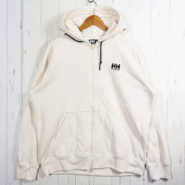 【Men's XL アイボリー系】 Helly Hansen ( ヘリーハンセン ) HHロゴフルジップスウェットフーディー HH Logo Full-zip Sweat Hoodie ポリエステル ウェア トップス インナー シャツ フーディ コットン z000525 - 【公式】2ndGEAR（セカンドギア）Webショップ【登山用品・アウトドア用品専門 買取販売店】