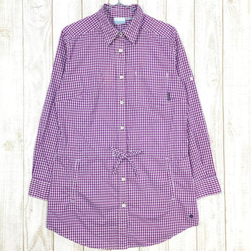 【Women's L パープル系】Columbia ( コロンビア ) ワメゴ ワンピース PL7096 Women's コットン ロングスリーブシャツ インナー シャツ トップス ウェア - 【公式】2ndGEAR（セカンドギア）Webショップ【登山用品・アウトドア用品専門 買取販売店】