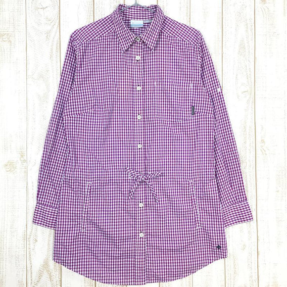 【Women's L パープル系】Columbia ( コロンビア ) ワメゴ ワンピース PL7096 Women's コットン ロングスリーブシャツ インナー シャツ トップス ウェア - 【公式】2ndGEAR（セカンドギア）Webショップ【登山用品・アウトドア用品専門 買取販売店】