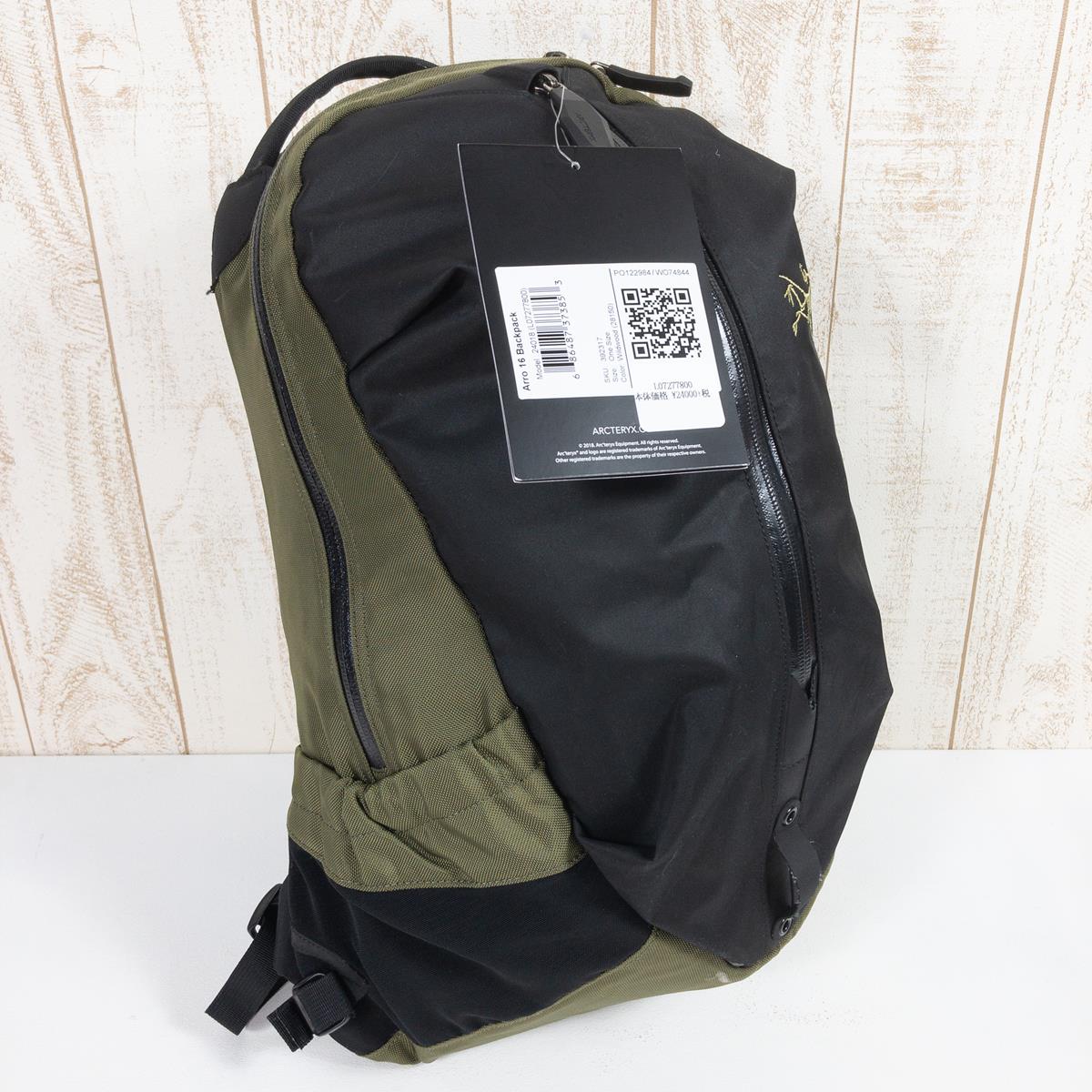 [OneSize 绿色] Arcteryx Arrow 16 Arro 16L 背包日用包 24018/L07277800 28150 Wildwood 日用包容量 [~29L] 背包袋存储