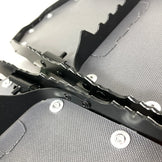 【OneSize グレー系】 Msr ( エムエスアール ) ライトニング アッセント 22 ＋ 専用フローテーションテイル セット ウィンターギア スノーシュー z00058524  スノーシュー ウィンターギア