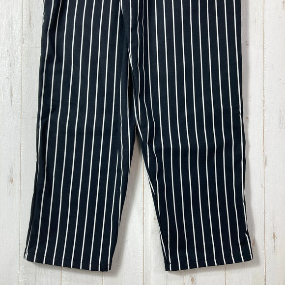 【Unisex S ブラック系】 Red Kap ( レッドキャップ ) バギー シェフ パンツ Spun Polyester Baggy Chef Pant チョークストライプ Chef Designs ( シェフデザインズ ) ポリエステル ウェア ボトムス ロン