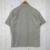 【Unisex M ベージュ系】 HERENESS（ヒアネス） アウトドア シアサッカー シャツ Outdoor Seersucker Shirt Primeflex / ストレッチ / 速乾 ポリエステル ウェア トップス インナー シャツ ショートスリーブシャツ
