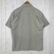 【Unisex M ベージュ系】 HERENESS（ヒアネス） アウトドア シアサッカー シャツ Outdoor Seersucker Shirt Primeflex / ストレッチ / 速乾 ポリエステル ウェア トップス インナー シャツ ショートスリーブシャツ