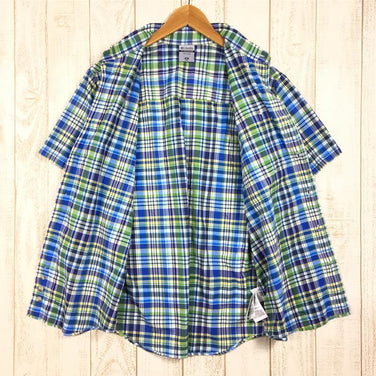 【Men's M ブルー系】 Columbia ( コロンビア ) ゴーマンブリッジ ショートスリーブ シャツ オムニドライ 速乾 PM7665 Men's 化繊 ショートスリーブシャツ インナー シャツ トップス ウェア - 【公式】2ndGEAR（セカンドギア）Webショップ【登山用品・アウトドア用品専門 買取販売店】