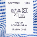 【Women's S ブルー系】 Ridge Mountain Gear ( リッジマウンテンギア ) ベーシック ロングスリーブシャツ ストライプ Basic Long Sleeve Shirt Stripe Blue / White ポリエステル ウェア トップス-6