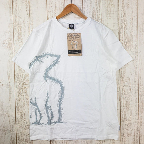 【L ホワイト系】 Nordisk ( ノルディスク ) ジャイアント ポーラーベアー Tシャツ Giant Polar Bear T-Shirt オーガニックコットン 100034 非売品 入手困難 コットン ショートスリーブTシャツ クルーネック - 【公式】2ndGEAR（セカンドギア）Webショップ【登山用品・アウトドア用品専門 買取販売店】