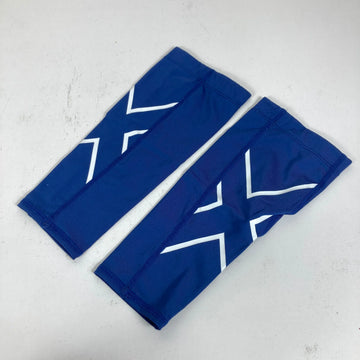 【M ブルー系】 2Xu ( ツー タイムズ ユー ) コンプレッションカーフガード ウェア ウェア小物 レッグカバー z00057108  レッグカバー ウェア小物 ウェア