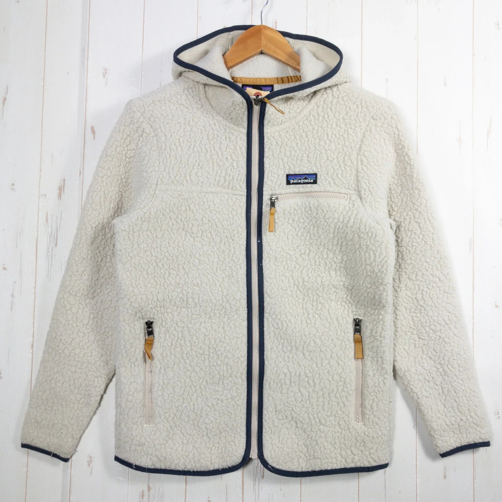 【Women's XS アイボリー系】 2019 Patagonia ( パタゴニア ) レトロ パイル フーディ PLCN ポリエステル ウェア トップス アウター ジャケット フリース z00050611 PLCN フリース アウター ジャケット トップス ウェア - 【公式】2ndGEAR（セカンドギア）Webショップ【登山用品・アウトドア用品専門 買取販売店】