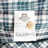【Women's XS グリーン系】 Mountain Equipment ( マウンテンイクイップメント ) コットン チェックシャツ ポリエステル ウェア トップス インナー シャツ ショートスリーブシャツ 化繊 z00051482 化繊 ショートスリーブシャツ イ - 【公式】2ndGEAR（セカンドギア）Webショップ【登山用品・アウトドア用品専門 買取販売店】