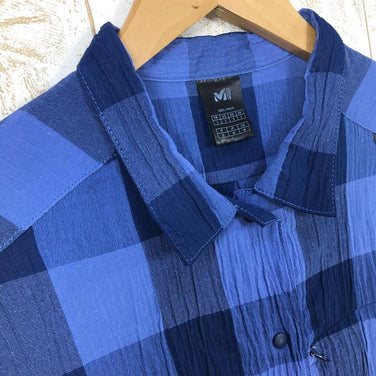 【Women's S ネイビー系】 Millet ( ミレー ) ワシ プラス シャツ ロング スリーブ Washi+ Shirt Ls MIV01876 Women's コットン ロングスリーブシャツ インナー シャツ トップス ウェア - 【公式】2ndGEAR（セカンドギア）Webショップ【登山用品・アウトドア用品専門 買取販売店】