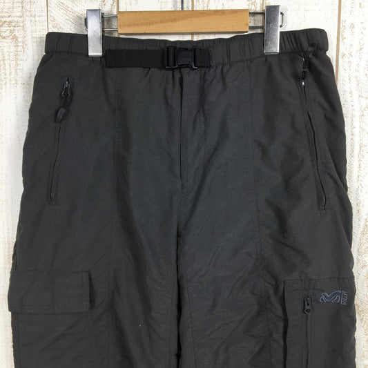 【Men's M チャコール系】 Millet ( ミレー ) ウォーム イージー カーゴ パンツ Worm Easy Cargo Pants 秋冬向け 保温 トレッキングパンツ MIV0071 International Men's  コットン ロングパンツ ボトム