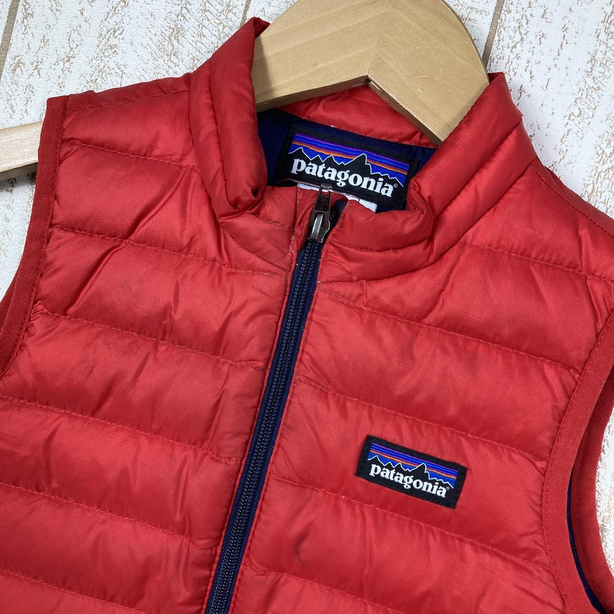 【Baby's 18M レッド系】 Patagonia ( パタゴニア ) ベビー ダウン セーター ベスト Baby Down Sweater Vest 60506 International Baby's RDS Red Delicious ダウンインサレーション