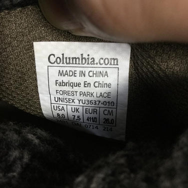 【Unisex 26.0cm グレー系】 Columbia ( コロンビア ) フォレスト パーク レース Forest Park Lace YU3637 Unisex トレッキングブーツ フットウェア - 【公式】2ndGEAR（セカンドギア）Webショップ【登山用品・アウトドア用品専門 買取販売店】
