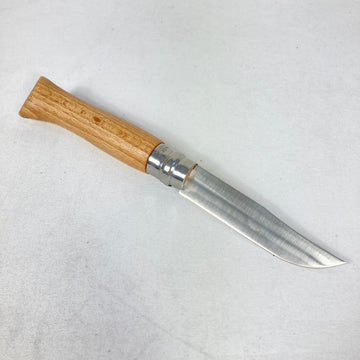 【OneSize シルバー系】 Opinel ( オピネル ) ステンレススチール No.09 Stainless Steel No.09 Virobloc ブナハンドル ステンレス キャンピングギア 刃物 ナイフ z00060998  ナイフ 刃物 キャンピングギ - 0