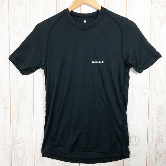【Men's M ブラック系】 Montbell ( モンベル ) スーパーメリノウール L.W. Tシャツ 1107262 Asian Men's ウール ショートスリーブTシャツ クルーネック インナー シャツ トップス ウェア - 【公式】2ndGEAR（セカンドギア）Webショップ【登山用品・アウトドア用品専門 買取販売店】