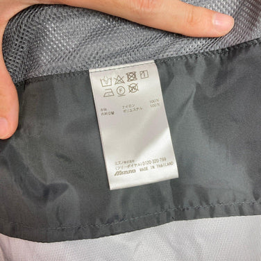 [Women's M Gray] Mizuno Bergtech EX Storm Saver V Rain Suit Nylon Wear Setup Rain Suit Rain Shell z0005189