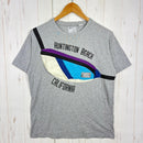 【Men's 2 グレー系】 Mei ( マウンテンイクイップメントインク ) × Grn（ジーアールエヌ）米綿天竺 Ｔシャツ 入手困難 ダブルネーム コラボモデル コットン ウェア トップス インナー シャツ ショートスリーブTシャツ クルーネック コットン z-1