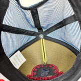 【OneSize ネイビー系】 Hungerknock Originals ( ハンガーノック オリジナルス ) スカル ツバタン キャップ Skull Tsubatan Cap			 生産終了モデル 入手困難 ポリエステル ウェア ウェア小物 ヘッドウェア キャッ