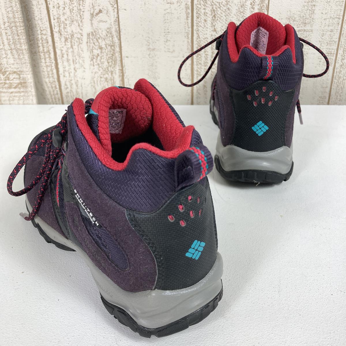 【女款22.5cm紫色系列】Columbia Sabre 3 Mid Omni-Tech徒步鞋登山鞋中帮靴子YL5447女式506徒步靴鞋类