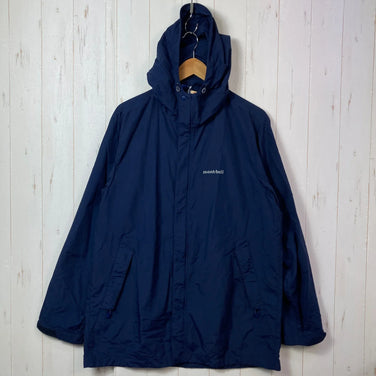 [Men's L, Navy] Montbell Compact Travel Coat Nylon Wear Tops Outer Jacket Windshell z00057326 Windshell Outer Jacket