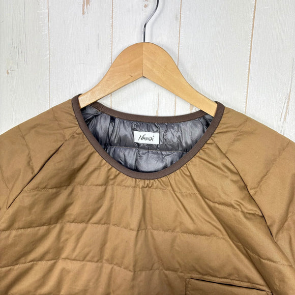 【Unisex OneSize カーキ系】 Nanga ( ナンガ ) コットン ピーチ ダウン ビッグ ティー Cotton Peach Down Big Tee N1PD COYOTE z00056061 COYOTE ダウンインサレーション アウター ジャケット トップス