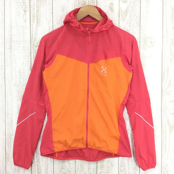 【Women's S オレンジ系】 Haglofs ( ホグロフス ) Ample Shield Hoo 603554 Women's ウィンドシェル アウター ジャケット トップス ウェア - 【公式】2ndGEAR（セカンドギア）Webショップ【登山用品・アウトドア用品専門 買取販売店】
