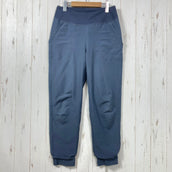 【Women's XS グレー系】 2019 Patagonia ( パタゴニア ) ラインド ハッピーハイク ステューディオ パンツ Lined Happy Hike Studio Pants SMDB 保温 裏地付き 秋冬向け ポリエステル ウェア ボトムス ロング