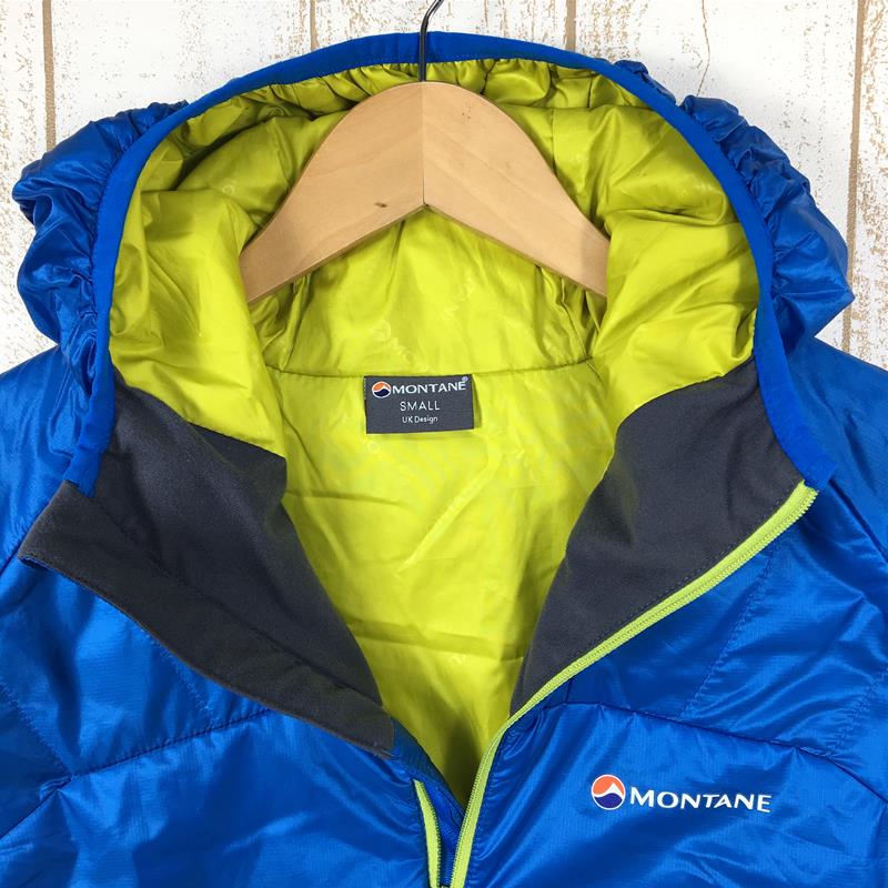 【男款S蓝】Montane Prism Jacket Primaloft Insulation Hoody International 男士电蓝色合成绝缘外套