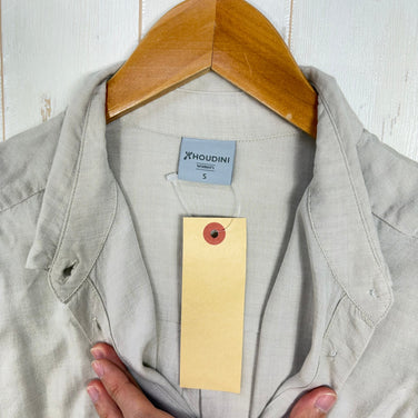 【Women's S アイボリー系】 Houdini ( フーディニ ) ウィメンズ ツリー トップ W's Tree Top TENCEL Lyocell / 裾ドローコード ウェア トップス インナー シャツ ショートスリーブシャツ 化繊 z00061129  化繊