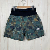 【Women's M グリーン系】 The North Face ( ザ・ノースフェイス ) フリー ラン ショーツ Free Run Short ナイロン ウェア ボトムス ショーツ ショートパンツ ソフトシェル z00060498  ソフトシェル ショーツ ショート