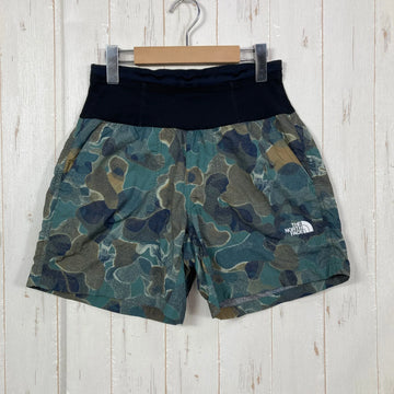 【Women's M グリーン系】 The North Face ( ザ・ノースフェイス ) フリー ラン ショーツ Free Run Short ナイロン ウェア ボトムス ショーツ ショートパンツ ソフトシェル z00060498  ソフトシェル ショーツ ショート