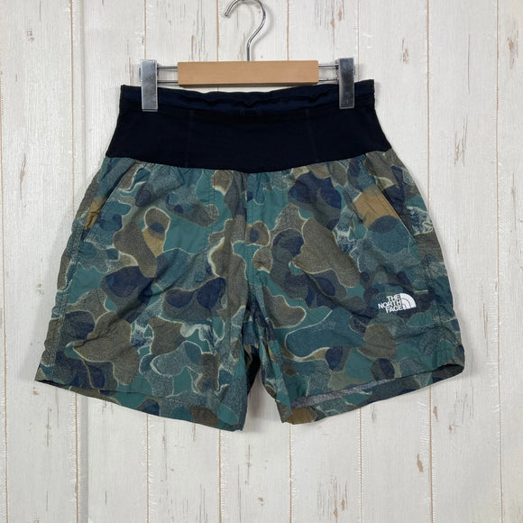 【Women's M グリーン系】 The North Face ( ザ・ノースフェイス ) フリー ラン ショーツ Free Run Short ナイロン ウェア ボトムス ショーツ ショートパンツ ソフトシェル z00060498  ソフトシェル ショーツ ショート